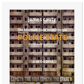 ADP Promo Preview Print 1 - Police State by James Cauty