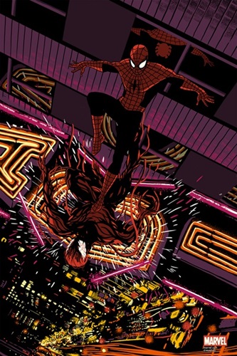 Spider-Man vs Carnage  by Raid71