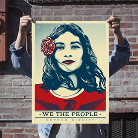 Defend Dignity (Standard Edition) by Shepard Fairey