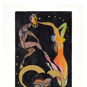 Crowning Of A Satyr by Chris Ofili