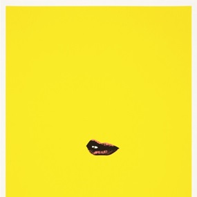 Sneer (Yellow) by Gavin Turk