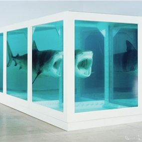 The Physical Impossibility of Death in the Mind of Someone Living (Lenticular) by Damien Hirst