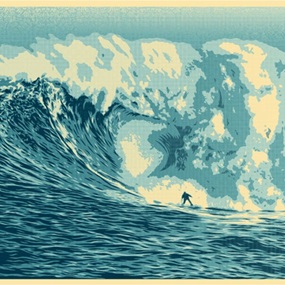 Jaws Wave by Shepard Fairey