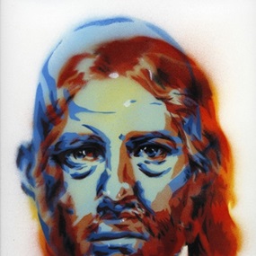Portrait Of Jesus Christ And Aleister Crowley by Ha Ha