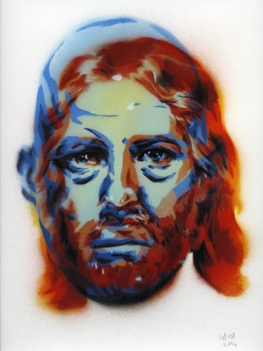 Portrait Of Jesus Christ And Aleister Crowley  by Ha Ha