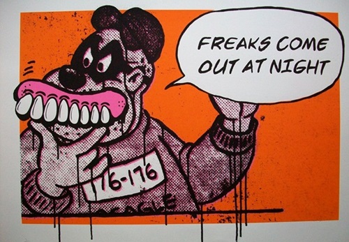 Freaks Come Out At Night (Orange) by Sweet Toof | J Patrick Boyle