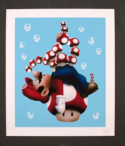 Mario Is Trippin  by Brett Crawford