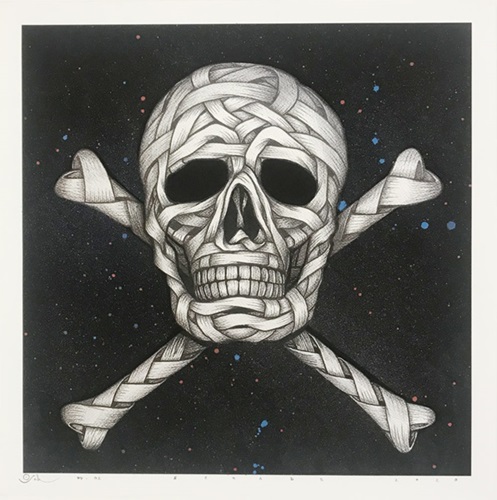 Pirate Skull (Hand-Finished) by Otto Schade