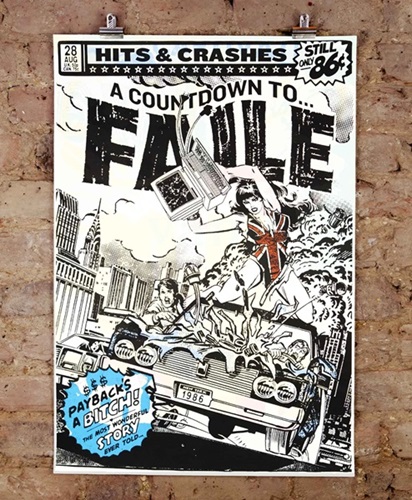 A Countdown To Faile (Hits & Crashes) (White) by Faile