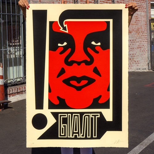 Exclamation  by Shepard Fairey