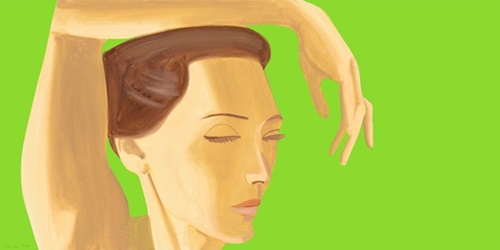 Homage To Degas  by Alex Katz