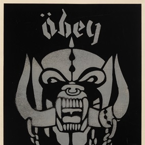 Motorhead (Silver) by Shepard Fairey