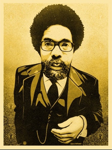 Cornel West  by Shepard Fairey