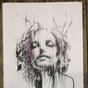 Becoming (Amethyst) by Carne Griffiths