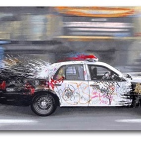 Metro Polisa (Canvas Edition) by Mr Brainwash
