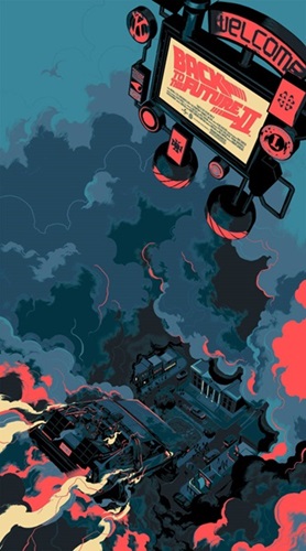 Back To The Future Part II (Variant) by Matt Taylor
