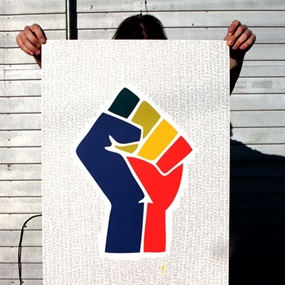 Empower Equality (Hand-Embellished Grey) by Gilf!