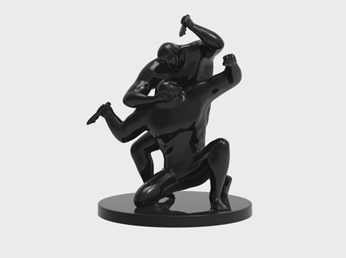 Kill Your Sons (Black) by Cleon Peterson