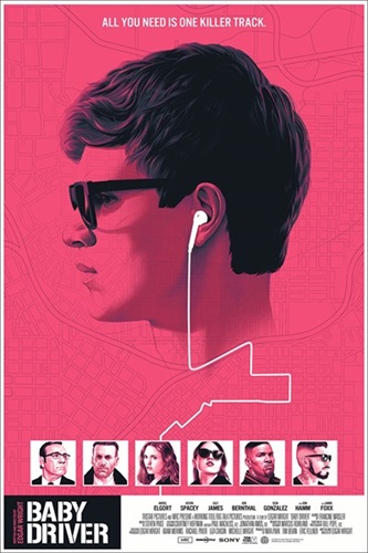 Baby Driver  by Phantom City Creative