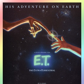 E.T. The Extra-Terrestrial (Foil Variant) by John Alvin