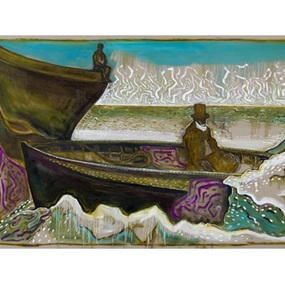 Man On An Icy Sea (Version V) by Billy Childish