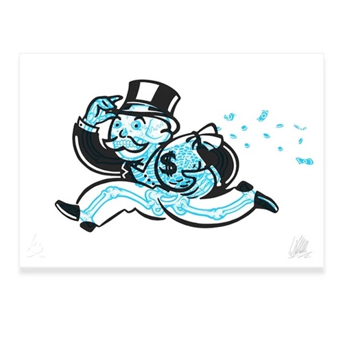 Bonopoly Man (Blue) by Will Blood