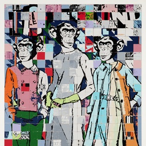Fashion Chimps NYC by Faile