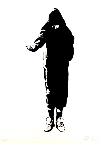 Beggar  by Blek Le Rat