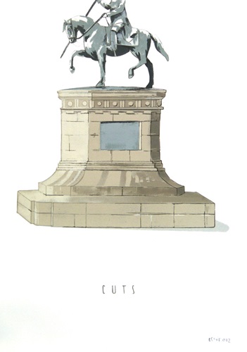 Cuts (First edition) by Escif