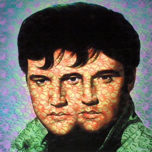Elvis Elvis (2) by Ron English