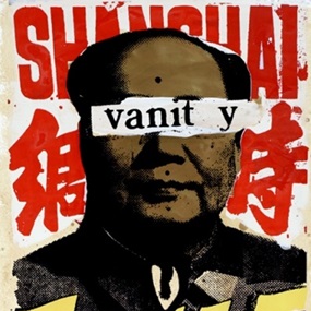 Shanghai Vanity (Red, Yellow, Gold) by Faile