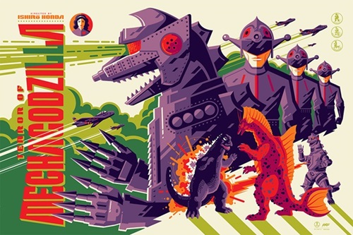 Terror Of Mechagodzilla  by Tom Whalen