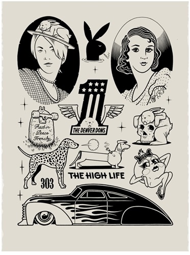 The High Life (Fine Art) by Jeremy Fish | Mike Giant