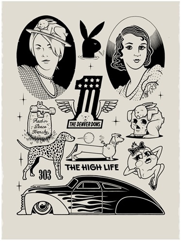 The High Life (Fine Art) by Jeremy Fish | Mike Giant