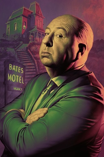 Alfred Hitchcock  by Robert Laskey