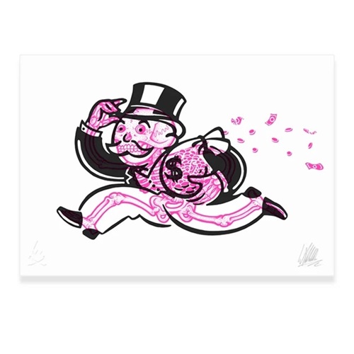 Bonopoly Man (Pink) by Will Blood