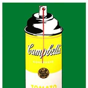 Tomato Spray, 2008 (Yellow) by Mr Brainwash