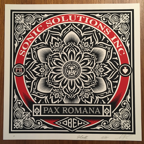 Pax Romana  by Shepard Fairey