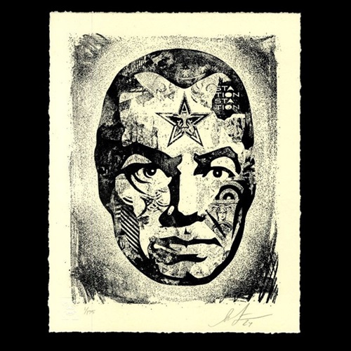 Big Brother Letterpress  by Shepard Fairey