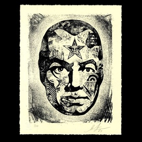 Big Brother Letterpress by Shepard Fairey
