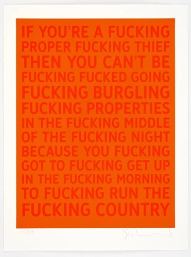 Farrow And Ball (Completely Orange) by Stanley Donwood