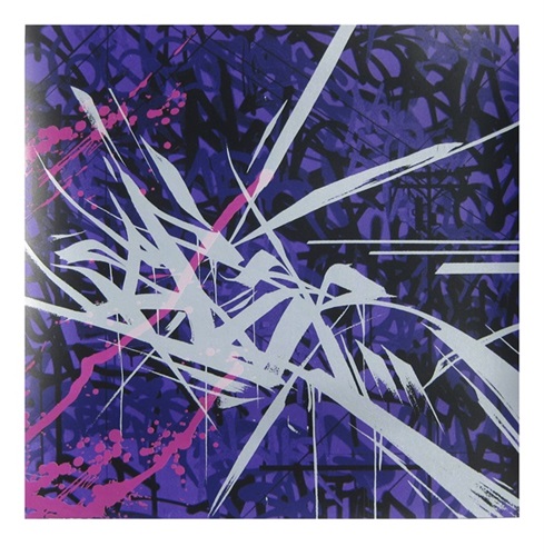 Triptych (Purple) by Saber