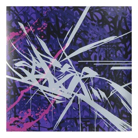 Triptych (Purple) by Saber