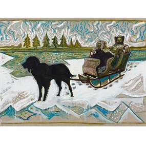 Dog Sleigh by Billy Childish