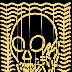 MOP (Gold On Black) by Skullphone