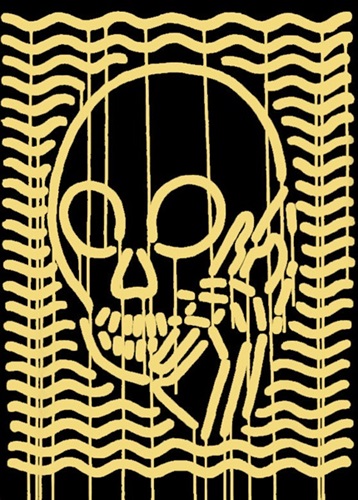 MOP (Gold On Black) by Skullphone