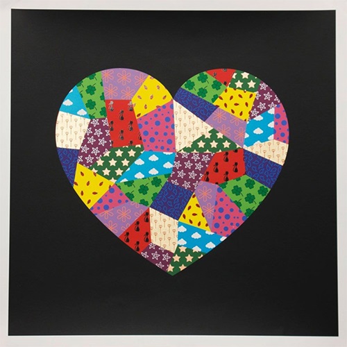 Patchwork Heart  by Waleska Nomura