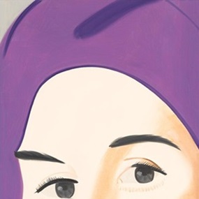 Purple Hat (Ada) by Alex Katz