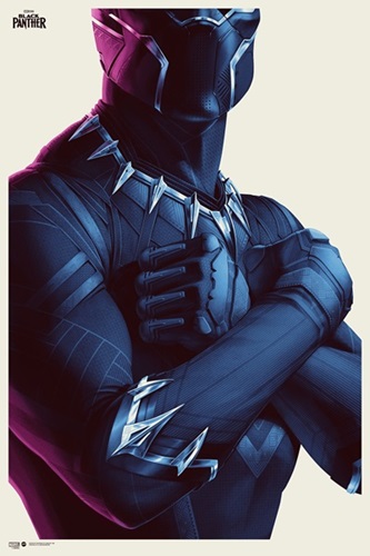 Black Panther (Variant) by Phantom City Creative