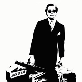 Man Who Walks Through Walls (First Edition) by Blek Le Rat